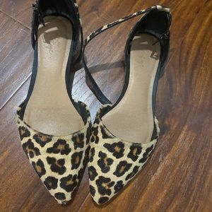 Leopard Flats size 7